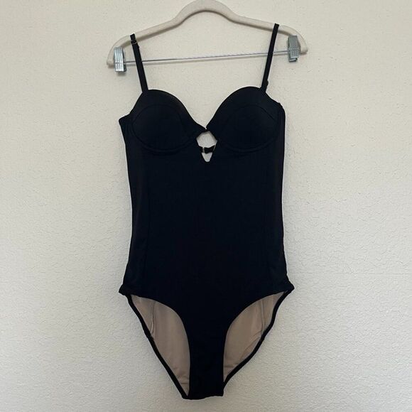 Tart Swimsuit REESE One Piece SZ M Cutout Black - Picture 3 of 11